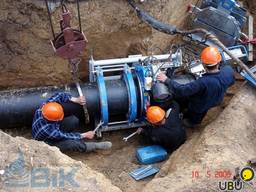 Аренда стыковых аппаратов для сварки полиэтиленовых труб.