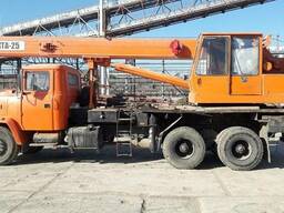 Аренда. Услуги авто крана 25 тонн, длина стрелы 21,7 метр