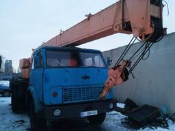Аренда, услуги автокрана КС 3577-4 на базе МАЗ 5334 г/п 14 тонн. Вылет стрелы 14,2 м