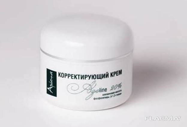 Крем с кислотами. Корректирующий крем АЗЕLINE. Крем Аркадия с азелаиновой кислотой. Крем с азелаиновой кислотой 20. Крем для проблемнойкожи с алазеиновой кислотой.