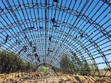 Арочный ангар каркас в разобранном состоянии - фото 2