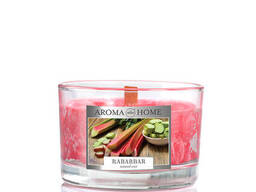 Ароматическая свечка Aroma Home Natural Waxes Candle 115g - Rhubard