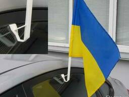 Автофлаг Украины, автофлаги Киев, флаг на авто