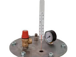 Автоклав ЛАН на 24 банки (нержавіка сталь, вогневий/ газовий) фланцовий