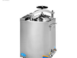 АВТОКЛАВ. ВЕРТИКАЛЬНЫЙ ПАРОВОЙ СТЕРИЛИЗАТОР ПОД ДАВЛЕНИЕМ 35L / 50L / 75L / 100L