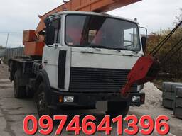 Автокран Оренда Послуги Услуги Аренда Львів МАЗ КТА 16 КТА 25 24/7