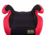 Автокресло детское BOSS NE-EB-21 (15-36 кг) группа 2-3 черно-красное (NE-EB-21) - фото 1