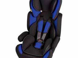 Автокресло детское BOSS NE-EF-02 (9-36 кг) группа 1-2-3 черно-синее (NE-EF-02)