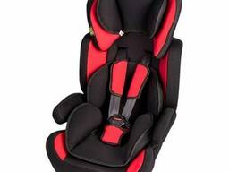 Автокресло детское BOSS NE-EF-08 (9-36 кг) группа 1-2-3 черно-красное (NE-EF-08)