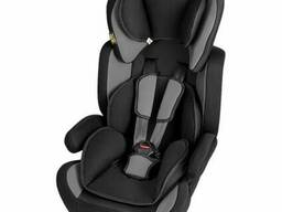 Автокресло детское BOSS NE-EF-09 (9-36 кг) группа 1-2-3 черно-серое (NE-EF-09)