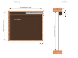 Автоматичні ролетні ворота 2.5 х 2.2