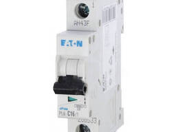Автоматический выключатель 1п 16A PL6-B16/1 6kA Moeller-Eaton