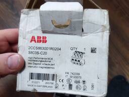 Автоматический выключатель ABB S803S-C20