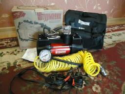 Автомобильный компрессор Штурмовик АС-72 (двухцилиндровый)