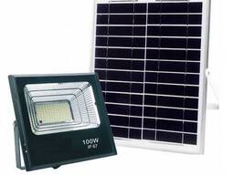 Автономный прожектор Luxel на солнечных батареях c датчиком 100W
