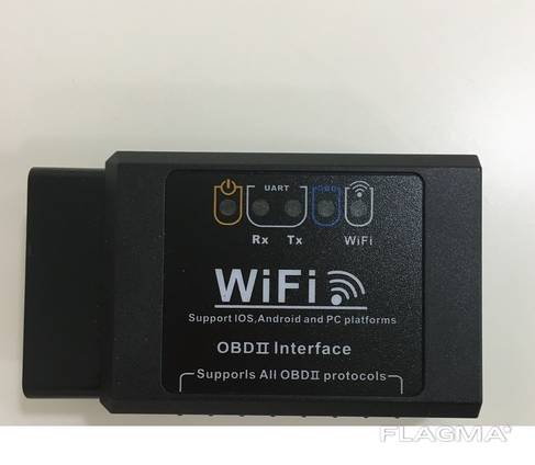 Автосканер Konwei OBD2 адаптер ELM327 v2.1 Wi-Fi OBD-II ( диагностика автомобиля)