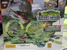 Автотрек «Динозаври», з фігурами і машиною