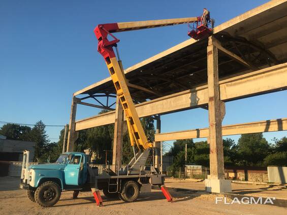 Автовышка локтевая Бровары. Услуги локтевой автовышки.