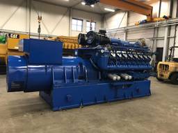 Б/У ГПД MWM TBG 604-V-12, 1988 г. , 590 Квт, открытый тип