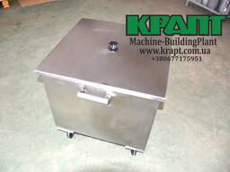 Бак нержавіючий для харчових відходів