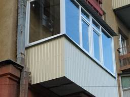 Балкон під ключ із виносом по плиті єВідновлення