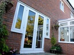 Балконное окно Rehau