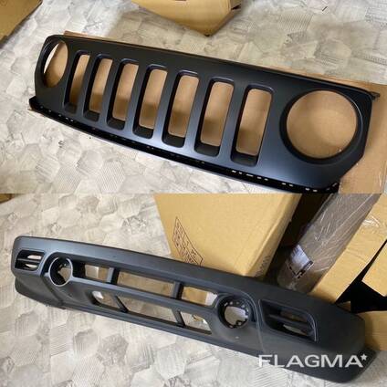 Бампер накладка Jeep Patriot запчасти патриот