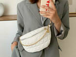 Мини сумка клатч, Женская сумка кросс-боди маленькая сумочка через плечо для девушек белая