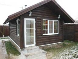 Баня деревянная