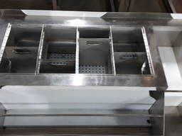 Барная станция с большим айс-боксом спидреком и мойкой