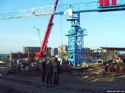 Башенный кран стрела 60 метров г/п 12 тонн, на вылете 60