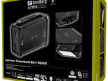 Батарея універсальна Sandberg 96000mAh Survivor DC/84W PD/60W Cigar Lighter 180W Повербанк - фото 1