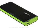 Батарея универсальная Adata PT100 10000mAh Black-Green. .. - фото 3