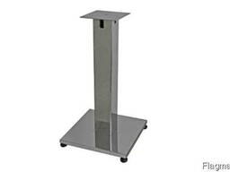 База для стола "Афина" из нержавеющей полированной стали выс