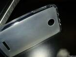 Белый силиконовый чехол Lenovo A390 IdeaPhone - фото 3