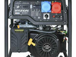 Бензиновый генератор Hyundai HHY 7020FE-T (универсальный 220/380В)
