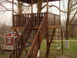 Беседка для игры на дереве - фото 1