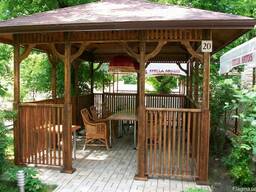 Беседки из дерева