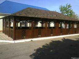 Беседки садовые.