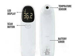 Бесконтактный термометр инфракрасный Conquerbelle C-COV2019. White