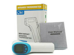 Бесконтактный термометр пирометр Olive Белый (OLV-600)