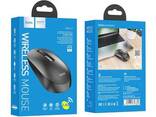 Беспроводная мышка HOCO Platinum business wireless mouse (2.4G, 1200dpi). Black - фото 3