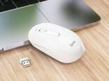 Беспроводная мышка HOCO Platinum business wireless mouse (2.4G, 1200dpi). White - фото 2