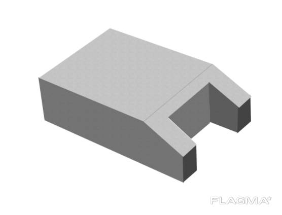 Бетонний блок упору Б-9