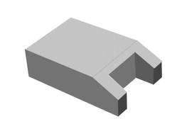 Бетонний блок упору Б-9