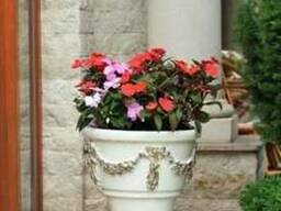 Бетонный вазон (цветочница)