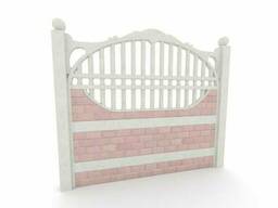 Бетонный забор