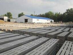 Бетонные щелевые полы 2000х500х100