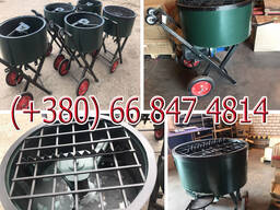 Бетономешалка, примусовий змішувач, бетоносмеситель, растворомешалка