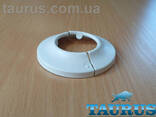 Білий розбірний декоративний фланець-чашка ThermoPulse White DUO D65/висота 12 мм. .. - фото 1